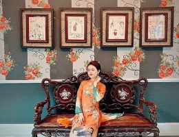 Áo dài lẻ size L