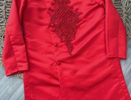 Áo dài chú rể taffa size L